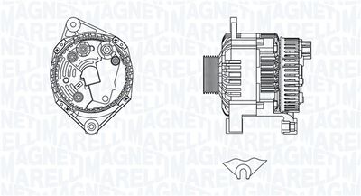Генератор MAGNETI MARELLI 063730638010