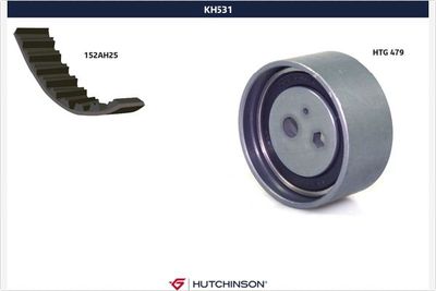 Zobsiksnas komplekts HUTCHINSON KH 531