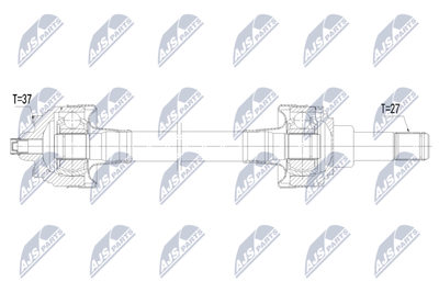 Приводной вал NTY NPW-BM-239