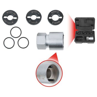 Набор для ремонта резьбы, шпилька колеса KS TOOLS 150.1335