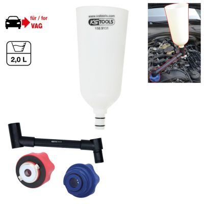Eļļas piltuve KS TOOLS 150.9155