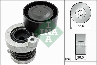 Siksnas spriegotājs, Ķīļsiksna Schaeffler INA 534 0551 10