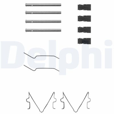 Piederumu komplekts, Disku bremžu uzlikas DELPHI LX0164