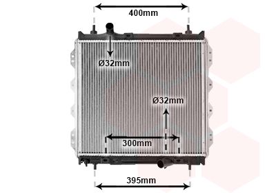 Radiators, Motora dzesēšanas sistēma VAN WEZEL 07002083