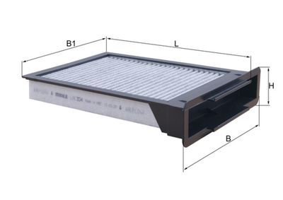 Filtrs, Salona telpas gaiss KNECHT LAK 304
