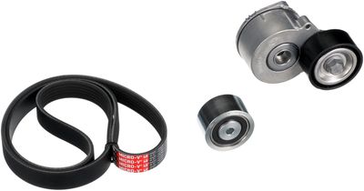 Ķīļrievu siksnu komplekts GATES K026PK1153