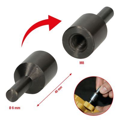 Caursitnis, Slīpēšanas uzlikas KS TOOLS 515.1218