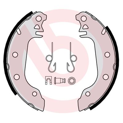Bremžu loku komplekts BREMBO S 23 569