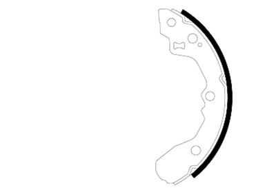 Bremžu loku komplekts TEXTAR 91050100