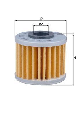 Eļļas filtrs KNECHT OX 793