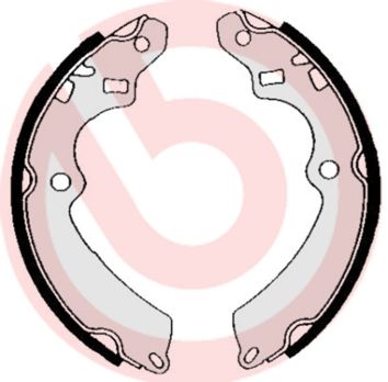 szczęki ham. BEDFORD/SUZUKI/VAUXHALL BREMBO S 79 511