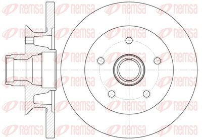 Тормозной диск REMSA 6415.00