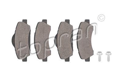 Комплект тормозных колодок, дисковый тормоз TOPRAN 723 629