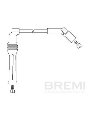 Augstsprieguma vads BREMI 687/36