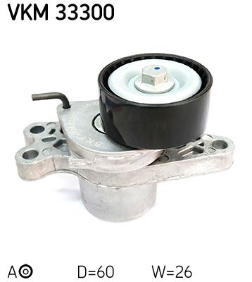 Siksnas spriegotājs, Ķīļsiksna SKF VKM 33300