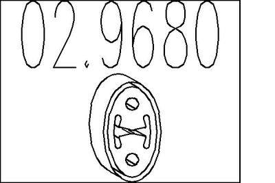 Буфер, глушитель MTS 02.9680
