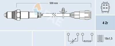 Лямбда-зонд FAE 77699