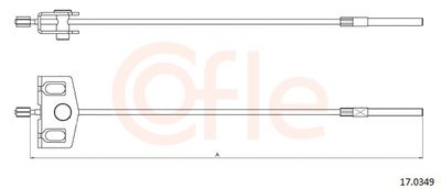 Trose, Stāvbremžu sistēma COFLE 17.0349