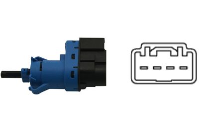 Выключатель фонаря сигнала торможения KAVO PARTS EBL-4507