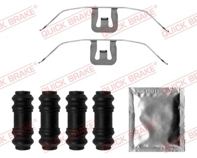 Комплектующие, колодки дискового тормоза QUICK BRAKE 109-1845