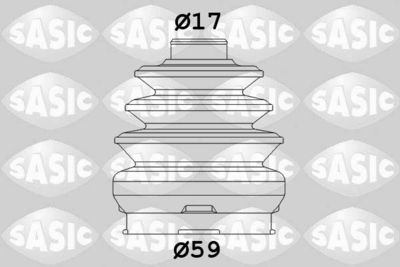 Комплект пыльника, приводной вал SASIC 1906089