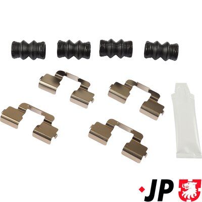 Комплектующие, колодки дискового тормоза JP GROUP 4164003510