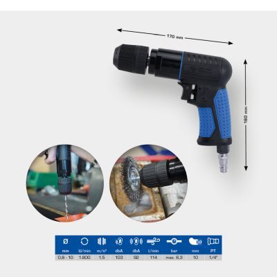 KS TOOLS BT160704 Urbjmašīna (Pneimatiskais)