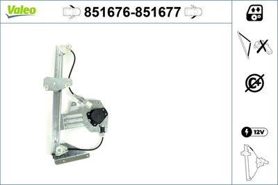 Стеклоподъемник VALEO 851676