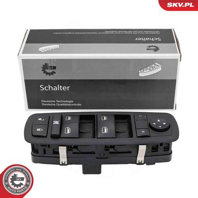 Выключатель, стеклолодъемник ESEN SKV 37SKV225