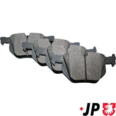 Комплект тормозных колодок, дисковый тормоз JP GROUP 1463700410