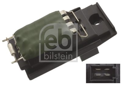 Rezistors, Salona ventilators FEBI BILSTEIN 45415