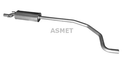 Средний глушитель выхлопных газов ASMET 05.272
