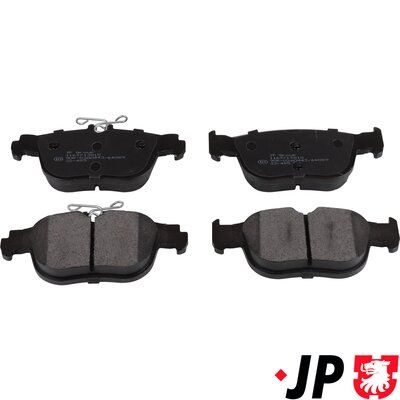 Комплект тормозных колодок, дисковый тормоз JP GROUP 1163713810