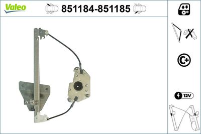 Стеклоподъемник VALEO 851184