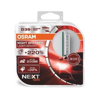 Kvēlspuldze, Tālās gaismas lukturis ams-OSRAM 66340XNN-HCB