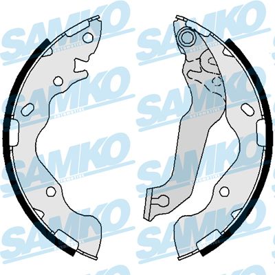 Bremžu loku komplekts SAMKO 81082