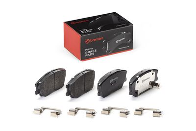 Bremžu uzliku kompl., Disku bremzes BREMBO P 30 121