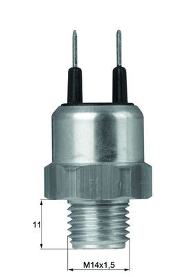 Termoslēdzis, Radiatora ventilators MAHLE TSW 27