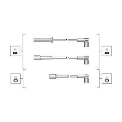 Augstsprieguma vadu komplekts MAGNETI MARELLI 941319170021