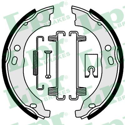 Bremžu loku kompl., Stāvbremze LPR 01003