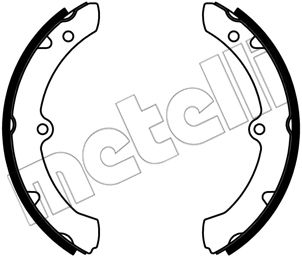 Bremžu loku komplekts METELLI 53-0681