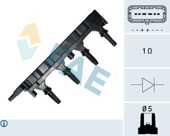 Aizdedzes spole FAE 80277