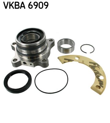 Riteņa rumbas gultņa komplekts SKF VKBA 6909