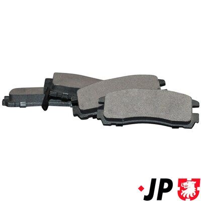 Bremžu uzliku kompl., Disku bremzes JP GROUP 3963700110