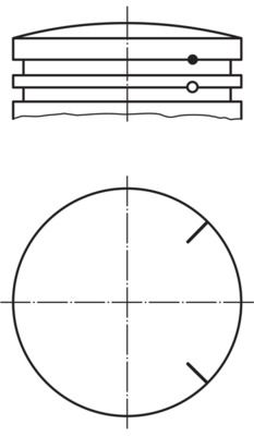 Virzulis MAHLE 175 PI 00102 000