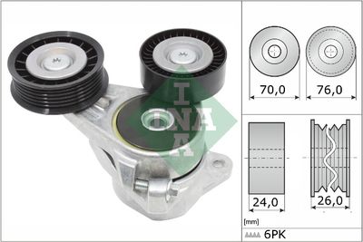 Siksnas spriegotājs, Ķīļsiksna Schaeffler INA 534 0309 10