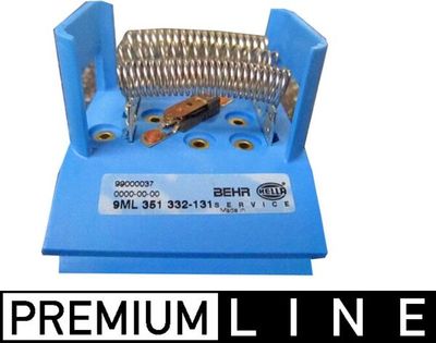 Сопротивление, вентилятор салона MAHLE ABR 82 000P