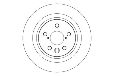 Тормозной диск TRW DF3978