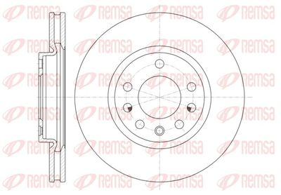 Тормозной диск REMSA 61318.10