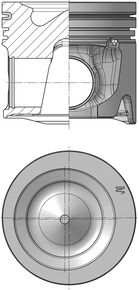 Поршень KOLBENSCHMIDT 40752600